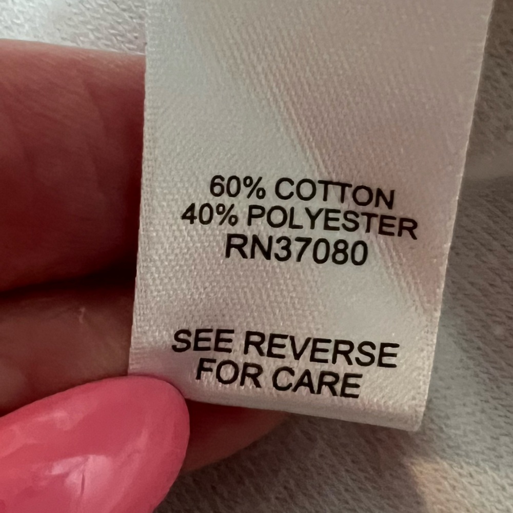 Live Well Lounge Cozy White Hooded Terry Cloth Capri Length Set. Size 18/20W. - Picture 14 of 14